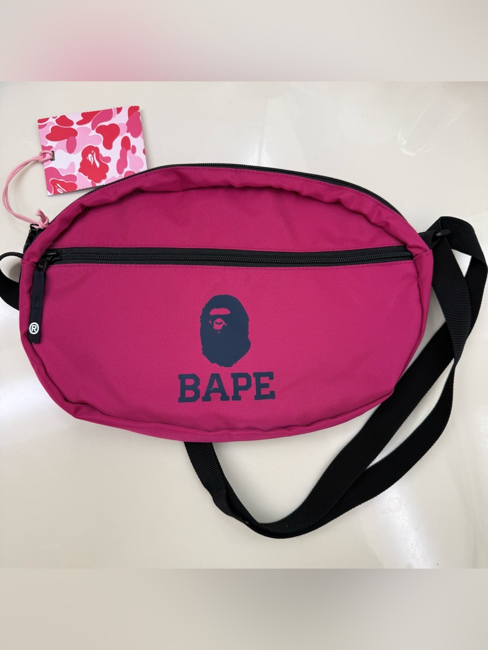 Bape Pink Shoulder Bag